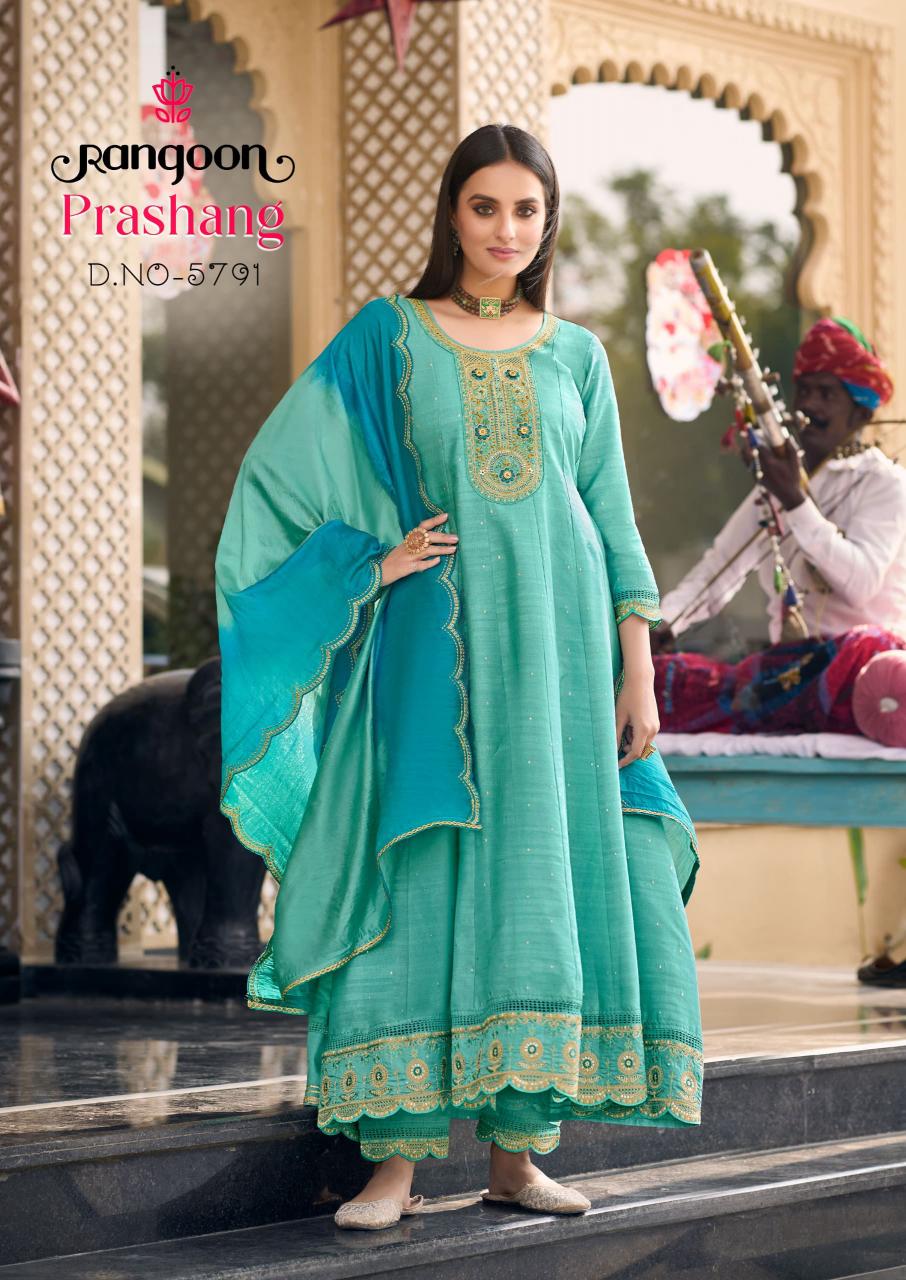 Rangoon Prashang catalog Viscose Jacquard jaipuri kurti wholesale manufacturer jaipur rajasthan