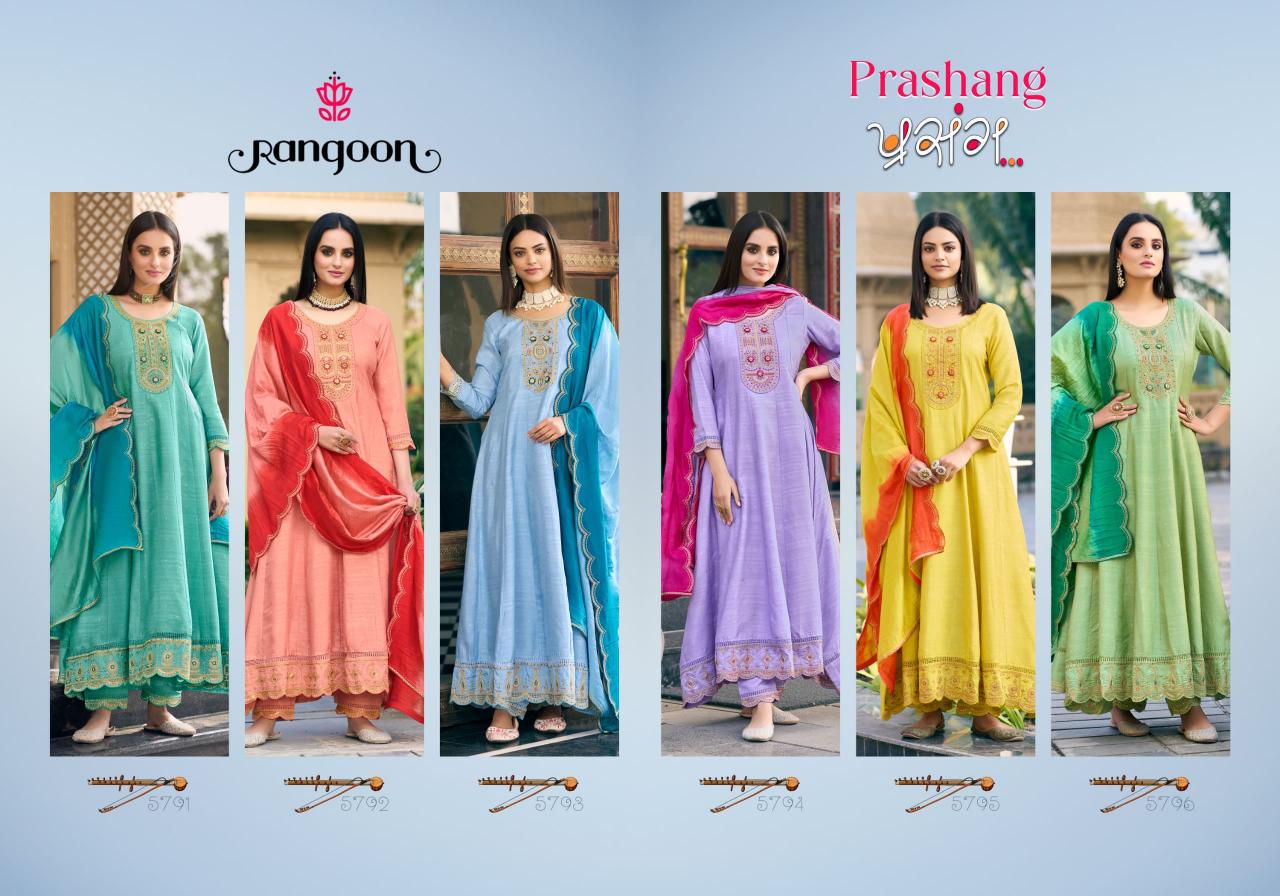 Rangoon Prashang catalog Viscose Jacquard jaipuri kurti wholesale manufacturer jaipur rajasthan