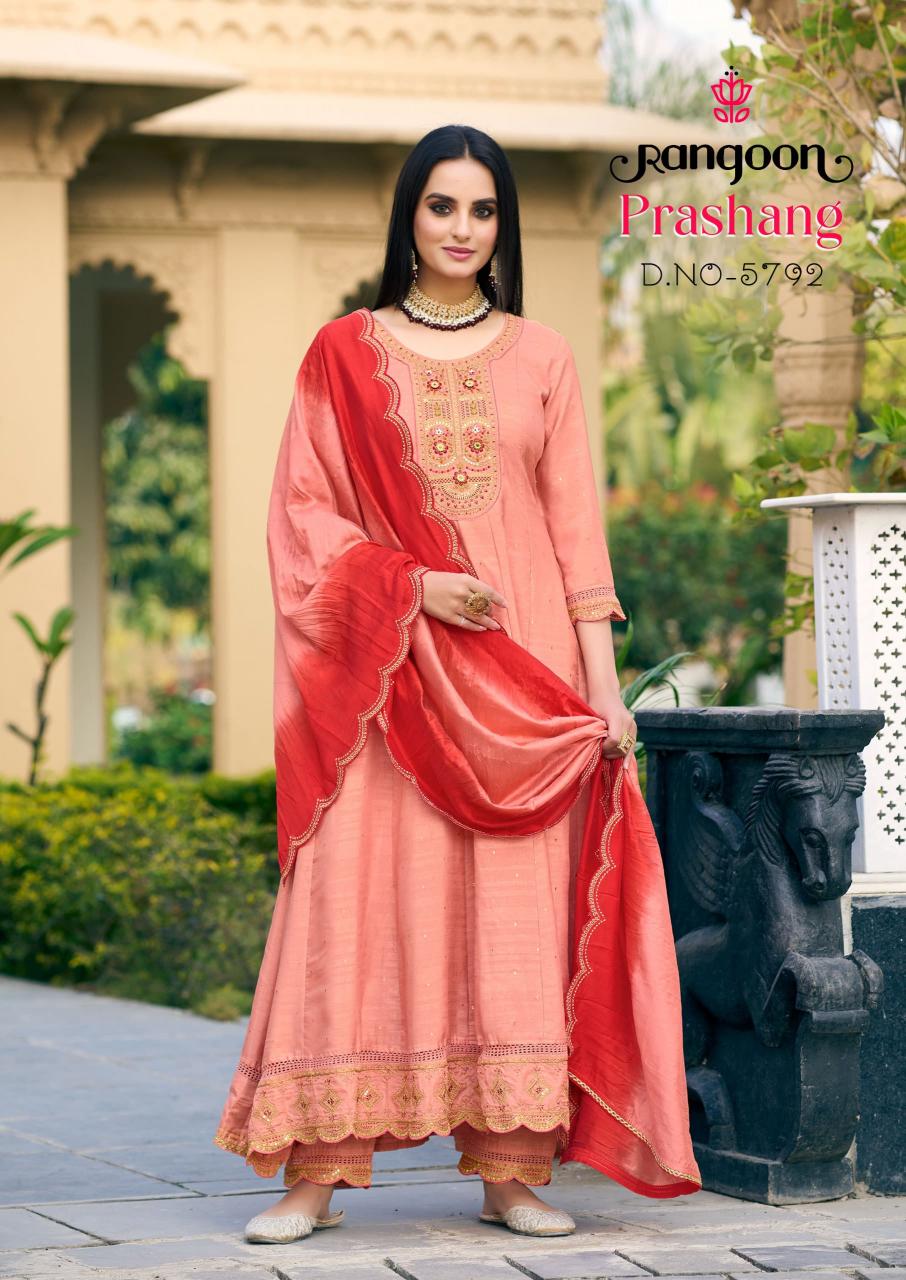 Rangoon Prashang catalog Viscose Jacquard jaipuri kurti wholesale manufacturer jaipur rajasthan