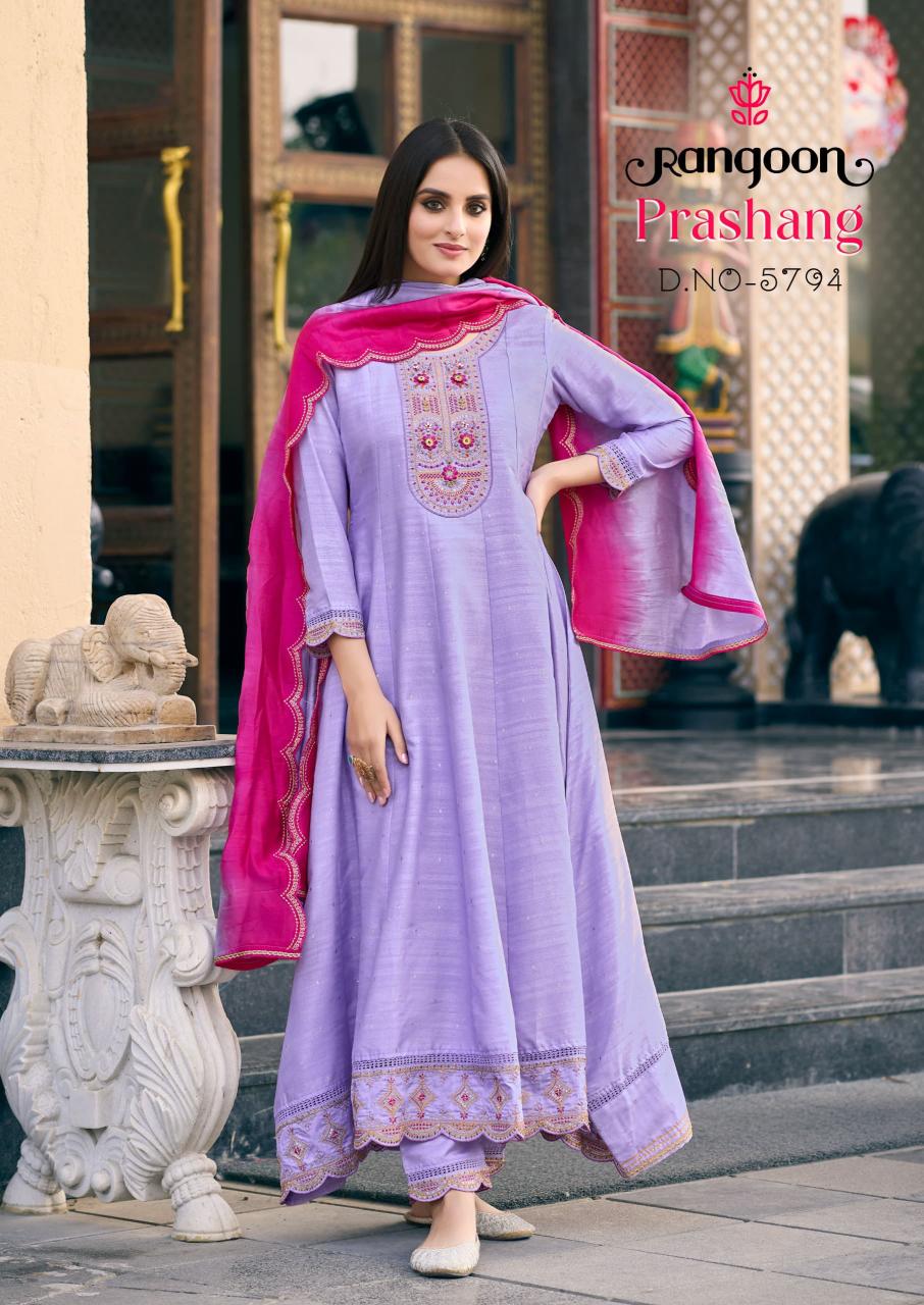 Rangoon Prashang catalog Viscose Jacquard jaipuri kurti wholesale manufacturer jaipur rajasthan