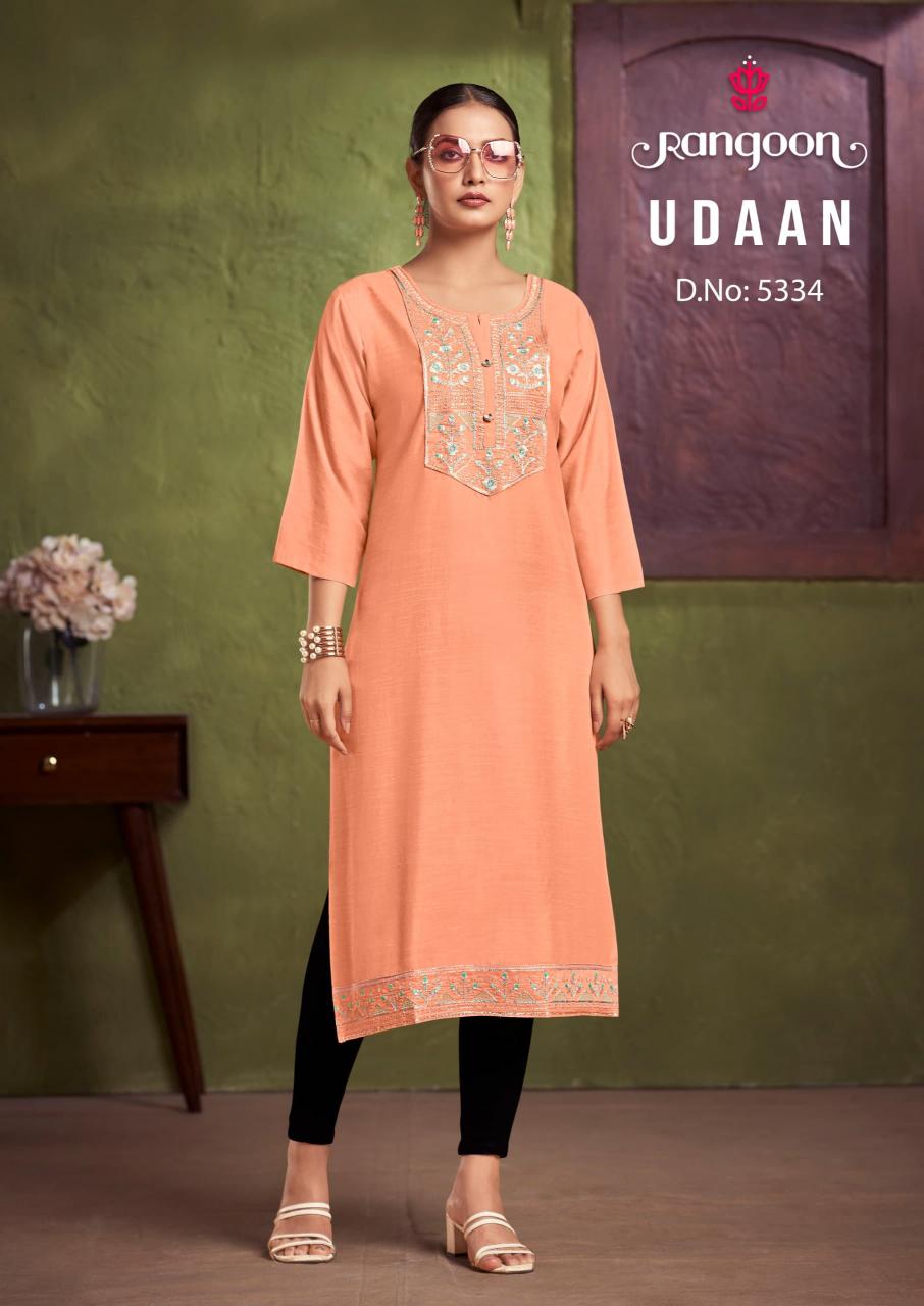 Rangoon Udaan Catalog mumbai wholesale manufacturer kurti