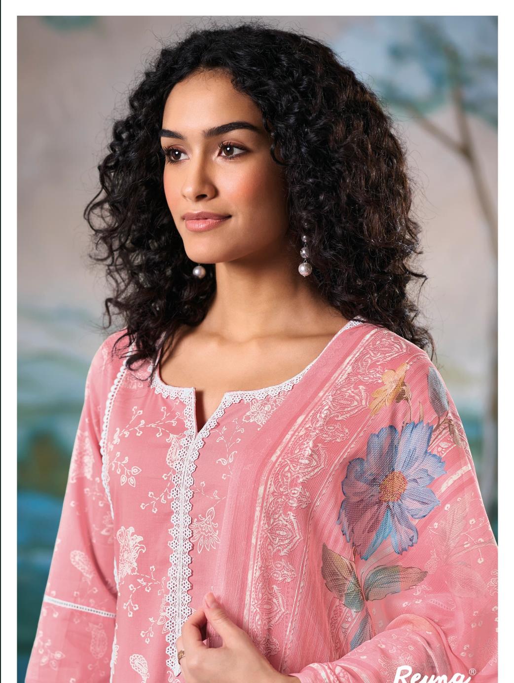 REYNA Presents - AADHYA-3 Embroidery Party Wear Wholesaler