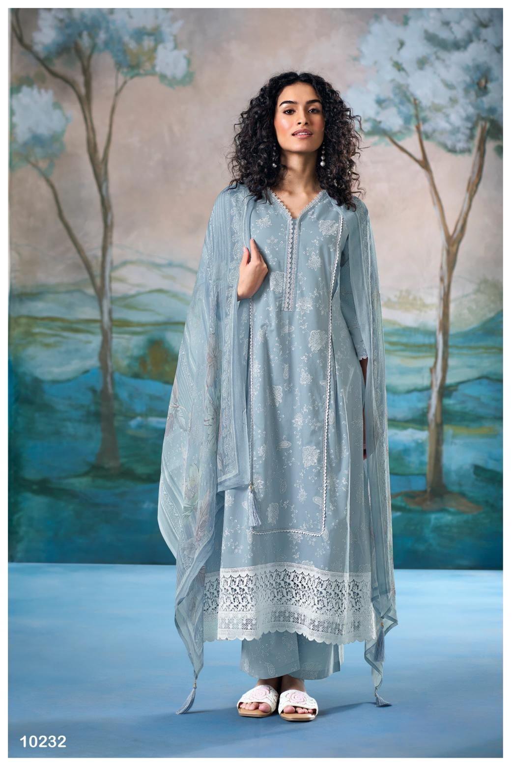 REYNA Presents - AADHYA-3 Embroidery Party Wear Wholesaler