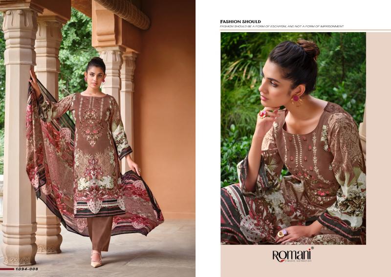 Romani Aarzu Vol 11 Catalog dress materials wholesaler in surat