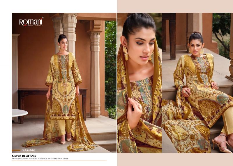 Romani Aarzu Vol 11 Catalog dress materials wholesaler in surat