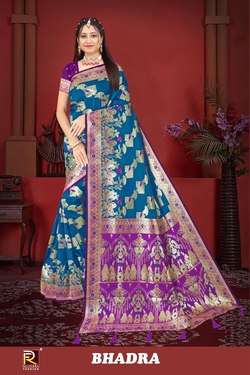 Ronisha Bhadra Catalog fab india sarees usp