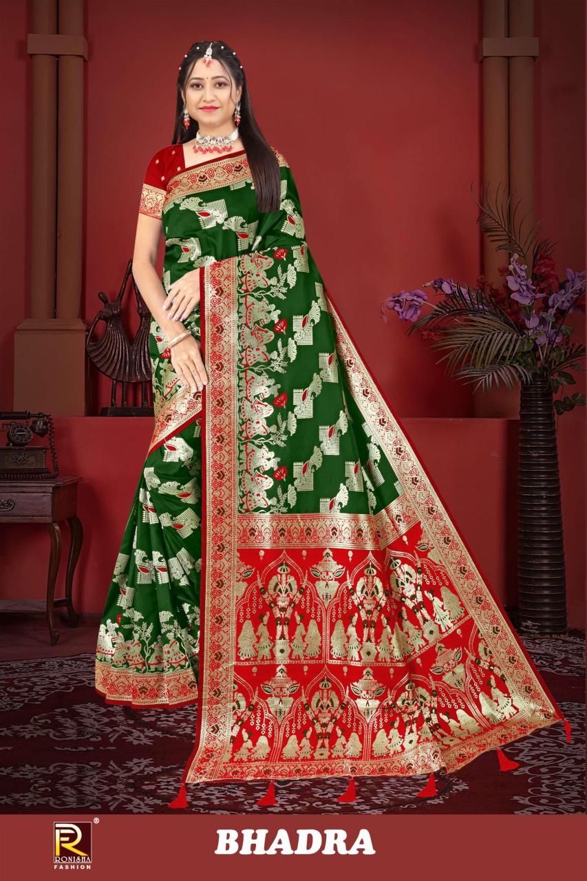 Ronisha Bhadra Catalog fab india sarees usp