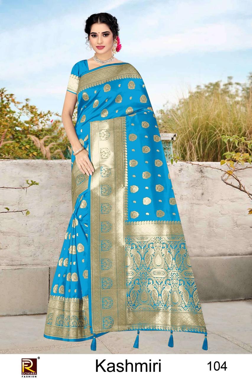 Ronisha Kashmiri Catalog buy laxmipati sarees online india