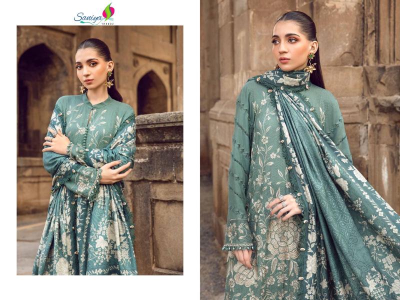 Saniya Maria B Riyon Colletion Vol 25 catalog pakistani designer suits in hyderabad