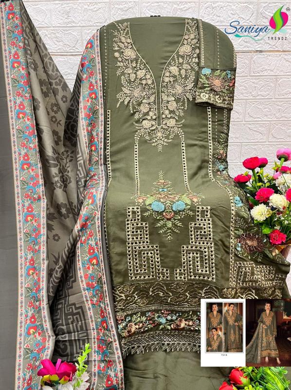 Saniya Mariya b riyon 7121 catalog pakistani suits online dubai