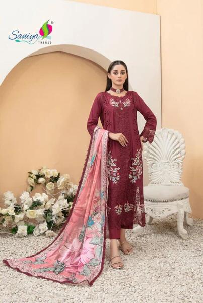 Saniya Rangrasiya chikankari Vol 7 catalog pakistani suits online in pakistan 