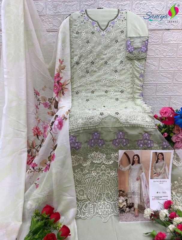 Saniya Rangrasiya chikankari Vol 7 catalog pakistani suits online in pakistan 