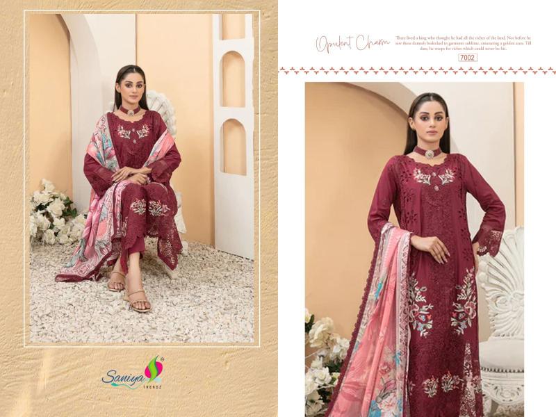 Saniya Rangrasiya chikankari Vol 7 catalog pakistani suits online in pakistan 