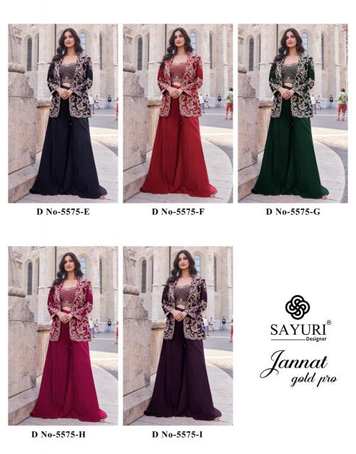 Sayuri Jannat Gold Pro Catalog Designer Indo Western