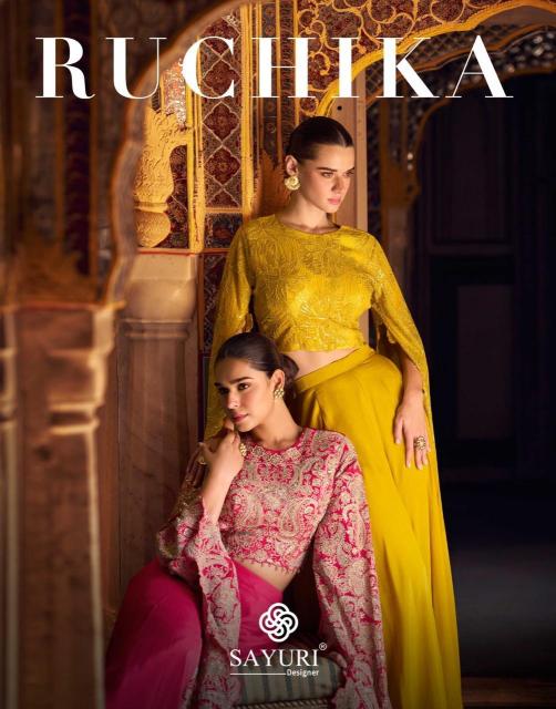 Sayuri Ruchika Catalog Designer Indo Western Dress