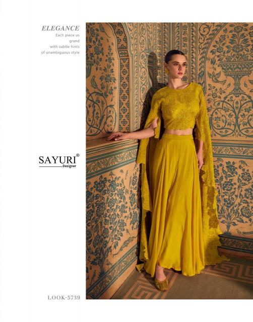 Sayuri Ruchika Catalog Designer Indo Western Dress