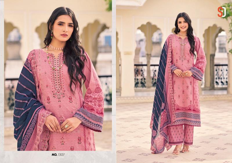 Shraddha Bin Saeed Lawn Collection Vol 13 Catalog ladies cotton suits pakistani