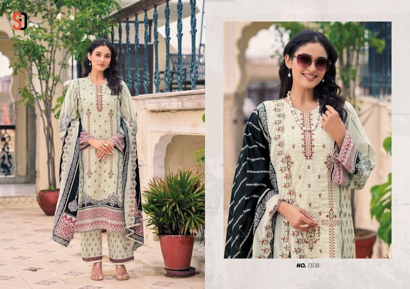 Shraddha Bin Saeed Lawn Collection Vol 13 Catalog ladies cotton suits pakistani