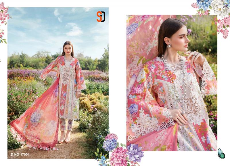 Shraddha M Print Vol 17 catalog Chiffon Dupatta unstitched pakistani suits mississauga