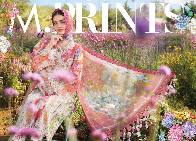 Shraddha M Print Vol 17 catalog Chiffon Dupatta unstitched pakistani suits mississauga