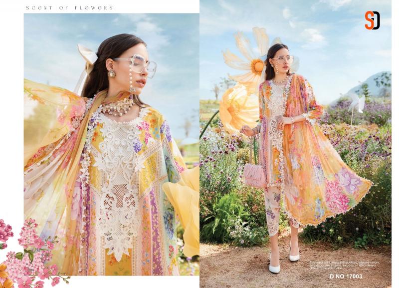 Shraddha M Print Vol 17 catalog Chiffon Dupatta unstitched pakistani suits mississauga