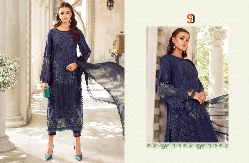 Shraddha Maria B Lawn Vol 2 Nx Catalog pakistani palazzo suits images