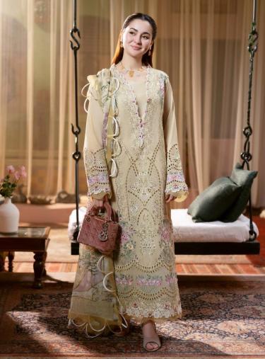 Shraddha Ombre catalog pakistani lace suits