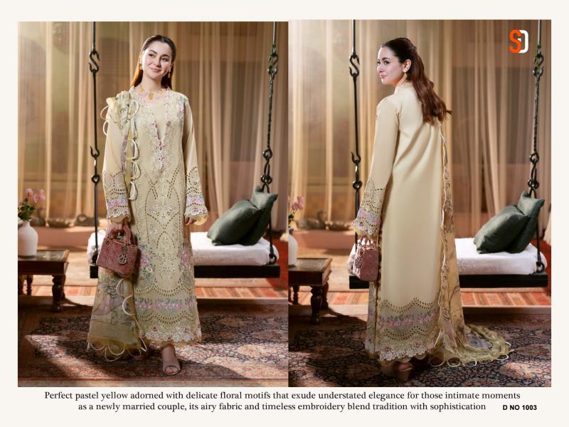 Shraddha Ombre catalog pakistani lace suits