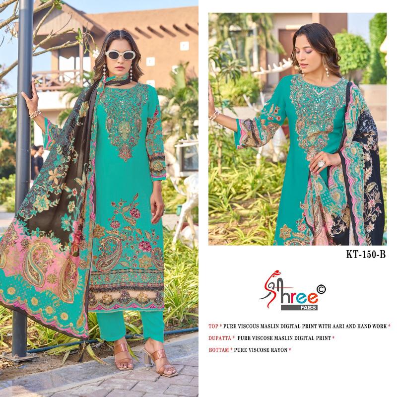 Shree Fabs KT 150 Catalog latest pakistani suits online