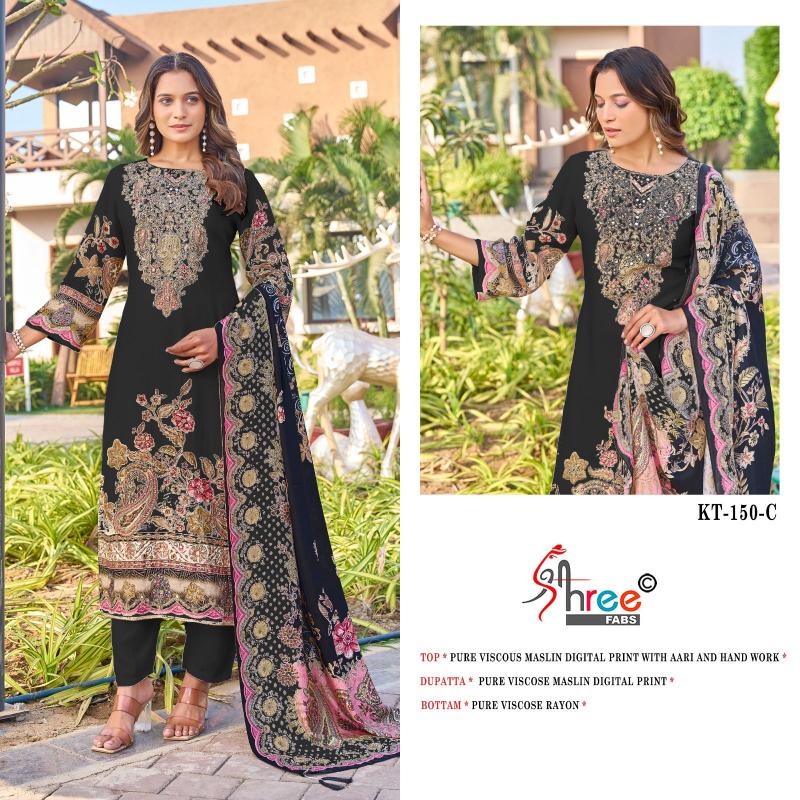 Shree Fabs KT 150 Catalog latest pakistani suits online