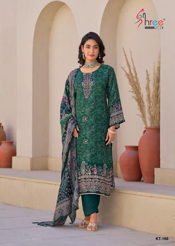 Shree Fabs KT 166 Catalog pakistani designer replica suits online