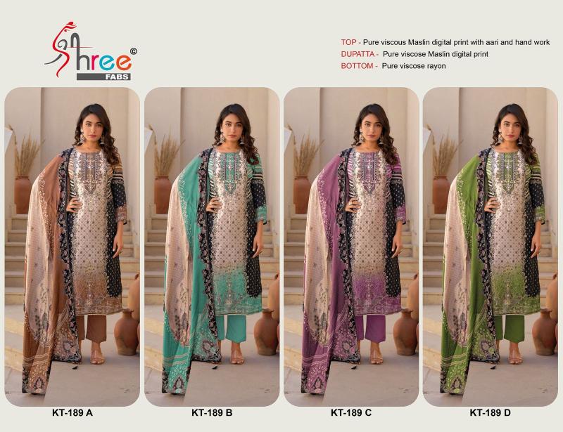 Shree Fabs KT 189 Catalog where to buy pakistani suits in india