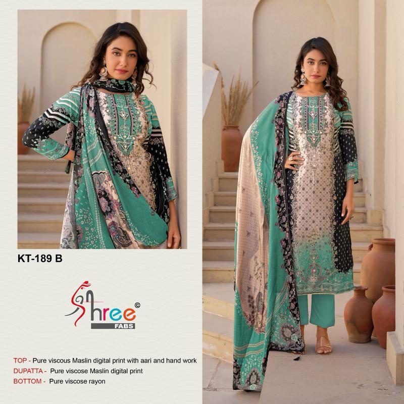 Shree Fabs KT 189 Catalog where to buy pakistani suits in india