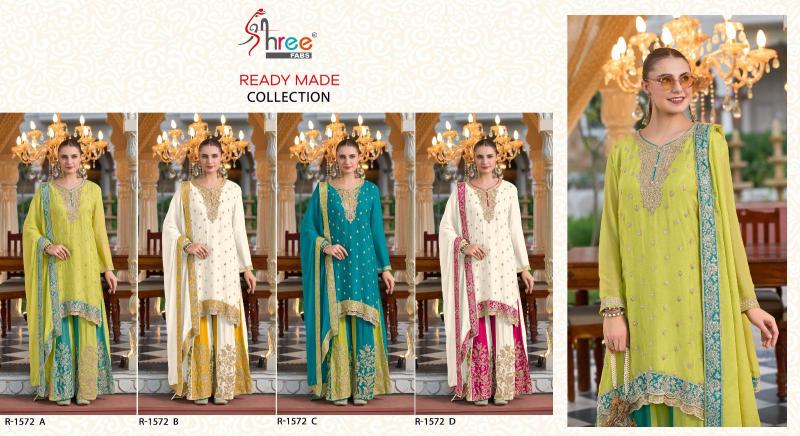 Shree Fabs R 1572 Ready Made pakistani suit pattern