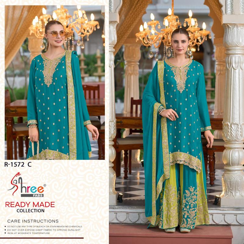 Shree Fabs R 1572 Ready Made pakistani suit pattern