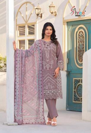 Shree Fabs Tasrif Premium Lawn Collection Vol 1 catalog Cotton Dupatta latest pakistani designer suits