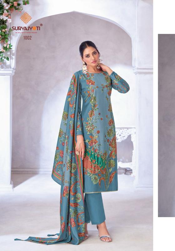 SuryaJyoti Kareena Vol-01 – Dress Material - Wholesale Catalog