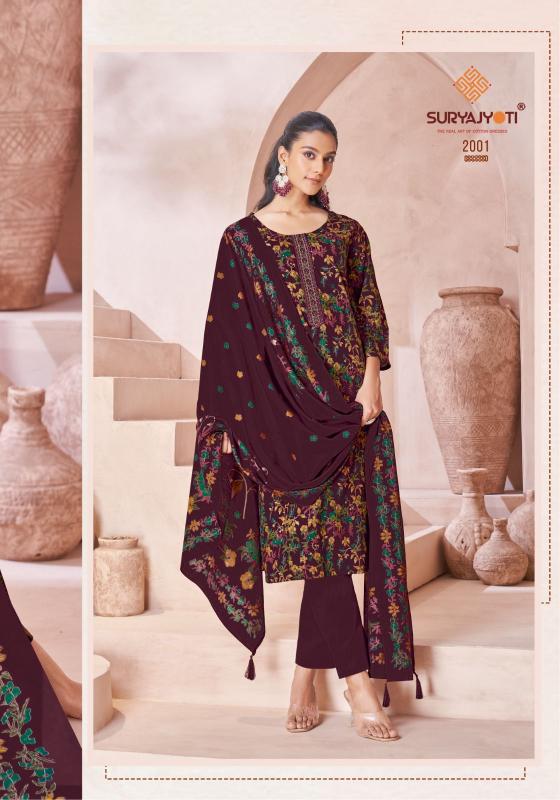 Suryajyoti Pariza Vol-2 – Kurti Pant With Dupatta - Wholesale Catalog