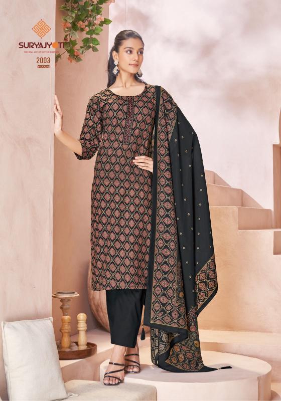 Suryajyoti Pariza Vol-2 – Kurti Pant With Dupatta - Wholesale Catalog