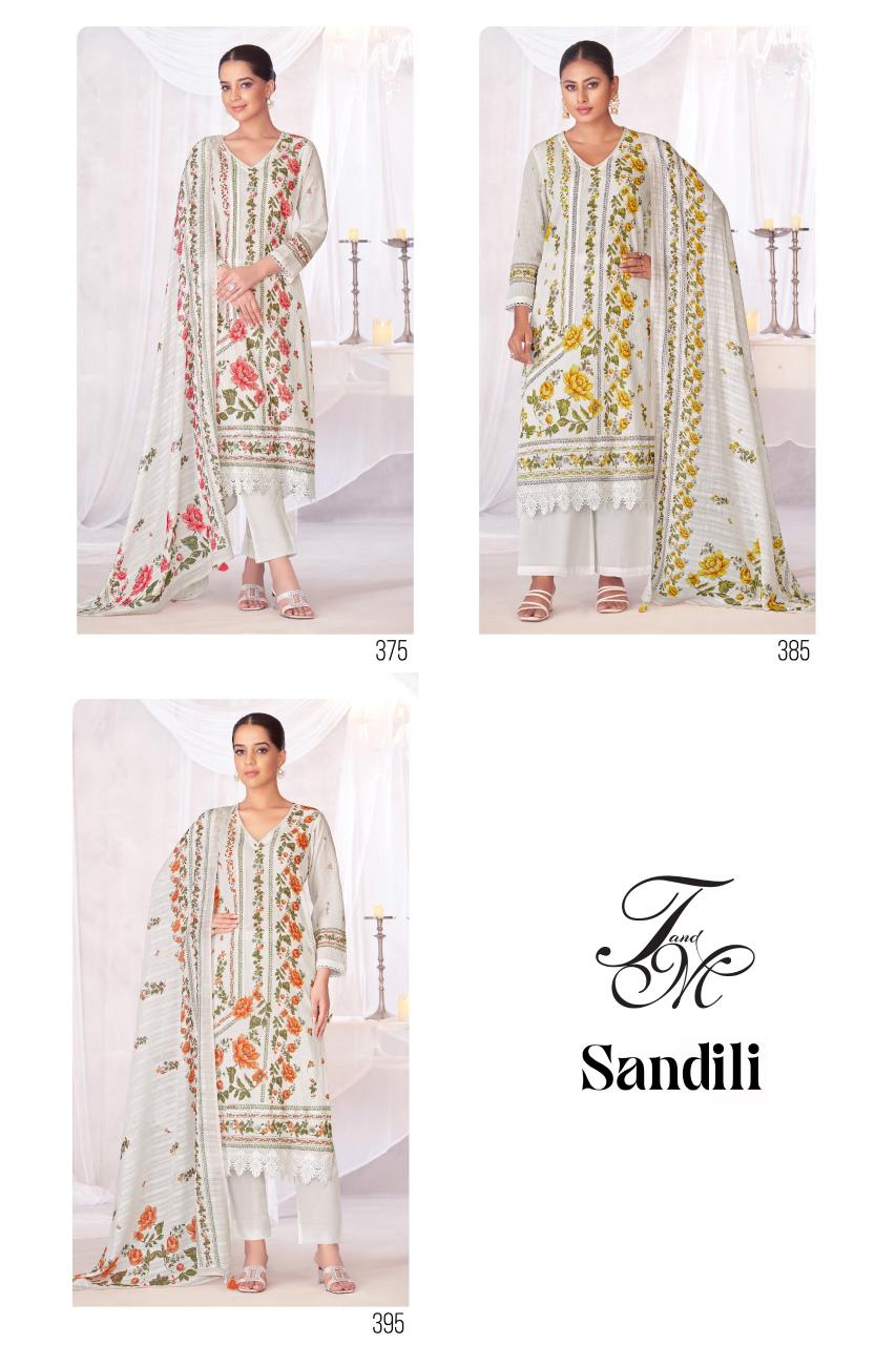 T&M Sandili Catalog wholesale salwar suits online