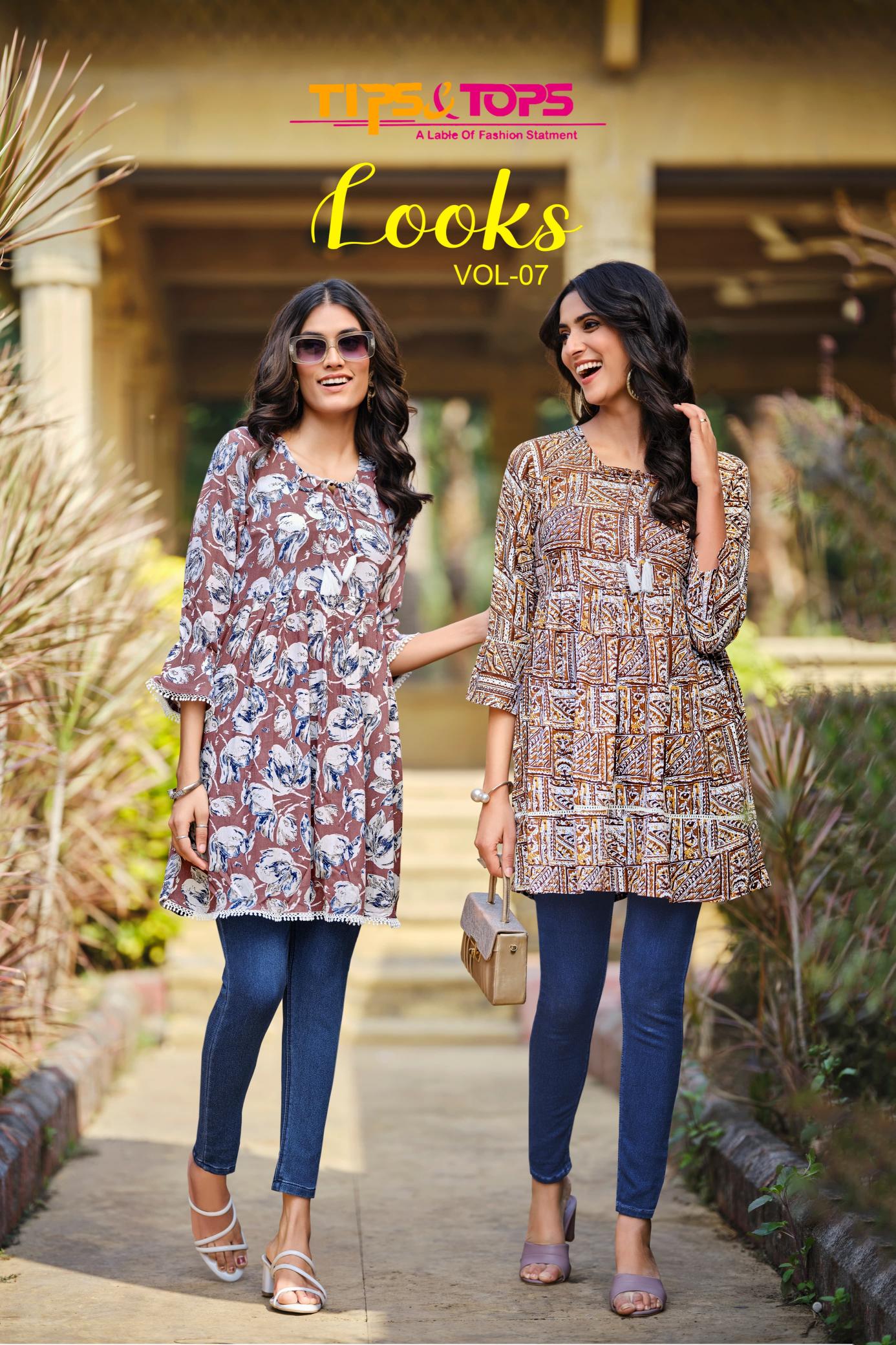 Tips & Tops Looks Vol 7 Catalog jaipur kurti manufacturer wholesale