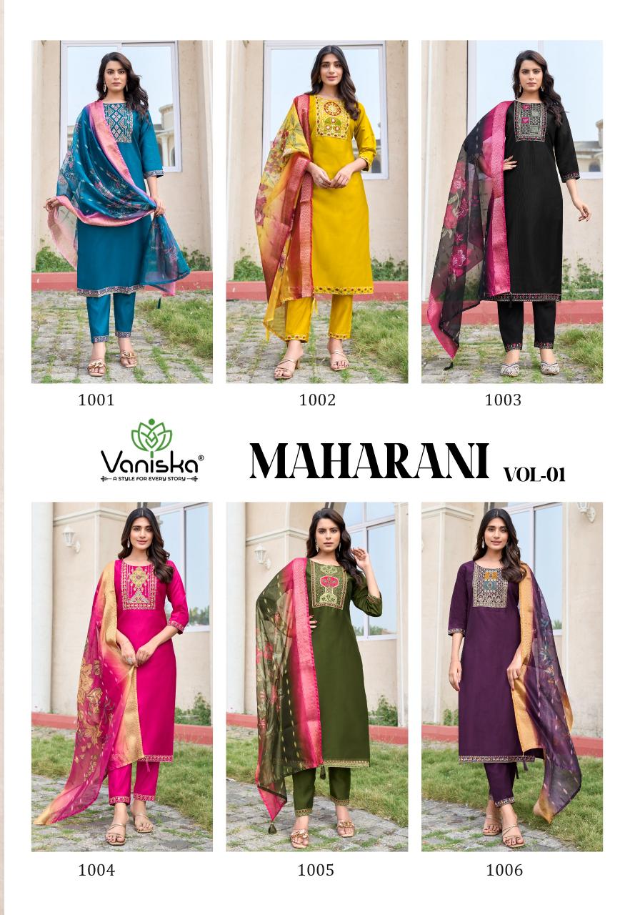 Vaniska Maharani Vol 1 Catalog kurti set