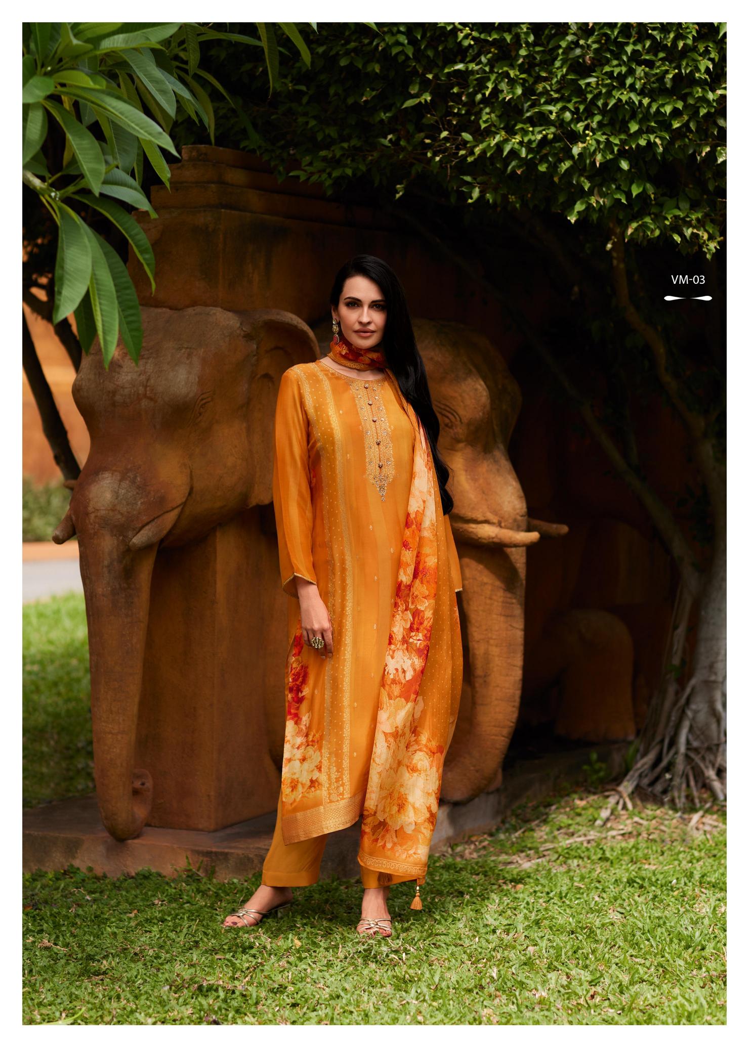 Varsha Vamika Catalog salwar kameez wholesale ahmedabad