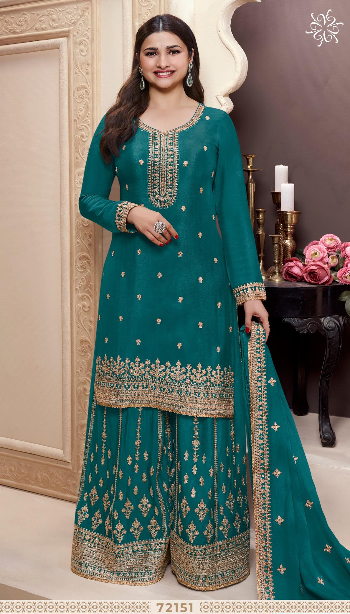 Vinay Kuleesh Shania Catalog salwar kameez set online