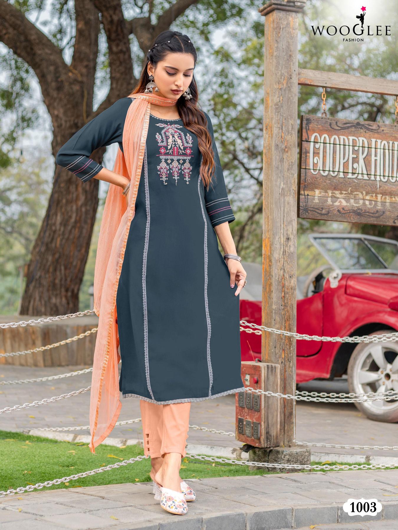 Wooglee Moksha Catalog kurtas under 1000