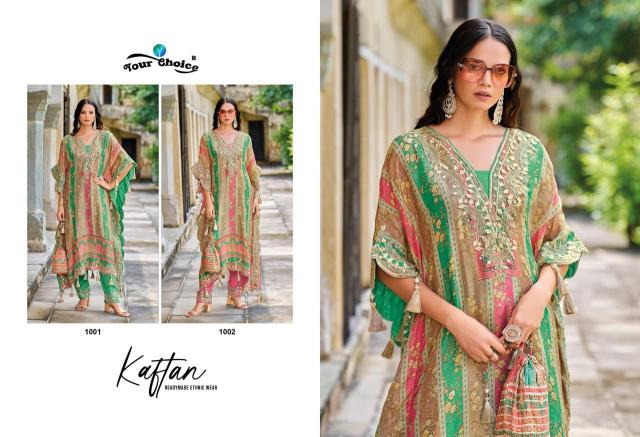 Your choice Kaftan Catalog pakistani bridal suit design