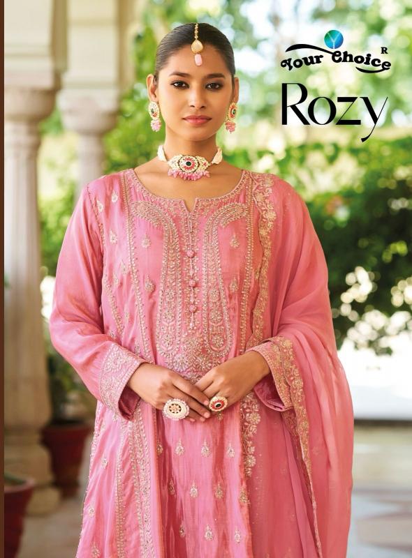 Your Choice Rozy catalog wholesale salwar suits