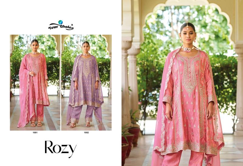 Your Choice Rozy catalog wholesale salwar suits