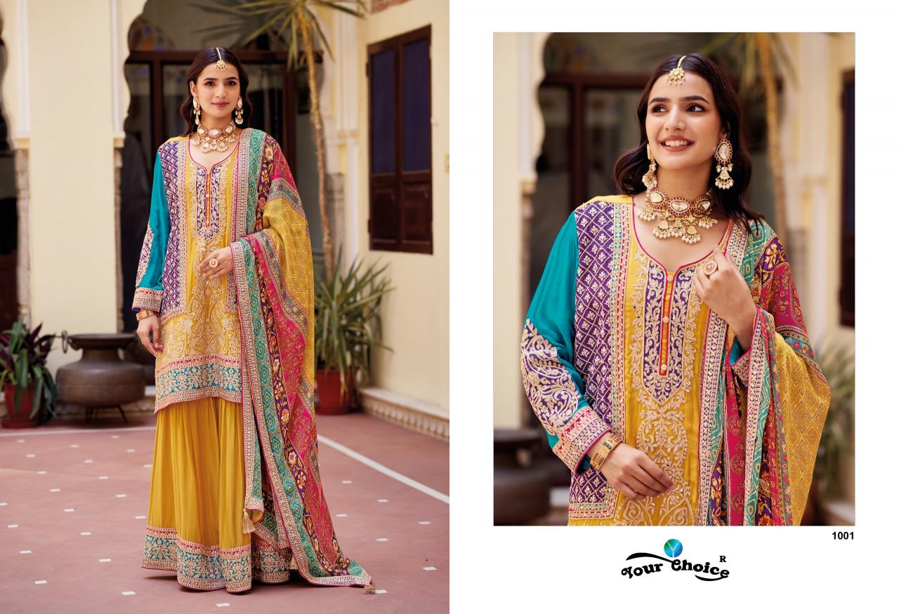 Your choice Venic Catalog pakistani wedding suits