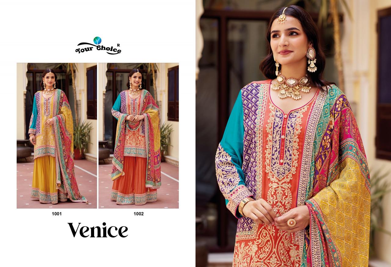 Your choice Venic Catalog pakistani wedding suits